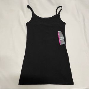 Black Ribbed Camisole top by NoBo size SX